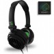 Stealth C6-50 스테레오 게임용 헤드셋 - 강력한 40mm 스피커가 있는 접이식 XBox One 시리즈 S/X PS4/5 스위치 PC와 ​​호환되는 녹색 다중 플랫폼 3.5mm 잭 검정색/녹색