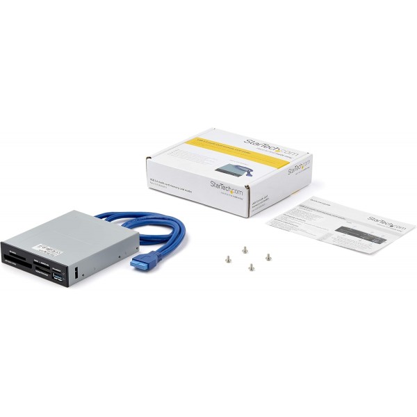UHS-II를 지원하는 StarTech.com USB 3.0 내장형 멀티 카드 리더기 - SecureDigital/Micro SD/Memory Stick/Compact Flash 메모리 카드 리더기(35FCREADBU3) 멀티 카드 USB 3.0 단일