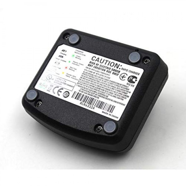 (2팩) RLN6305 충전기 Motorola CP110 RDU2020 RDU4100 RDU4160D RDM2070D RDV2020 RDV5100 RDM2080 라디오