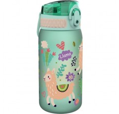 Ion8 누수 방지 어린이 물병/물병, BPA 무함유, 350ml(12온스), , 어린이 물병 포함 라마 번들, 400ml