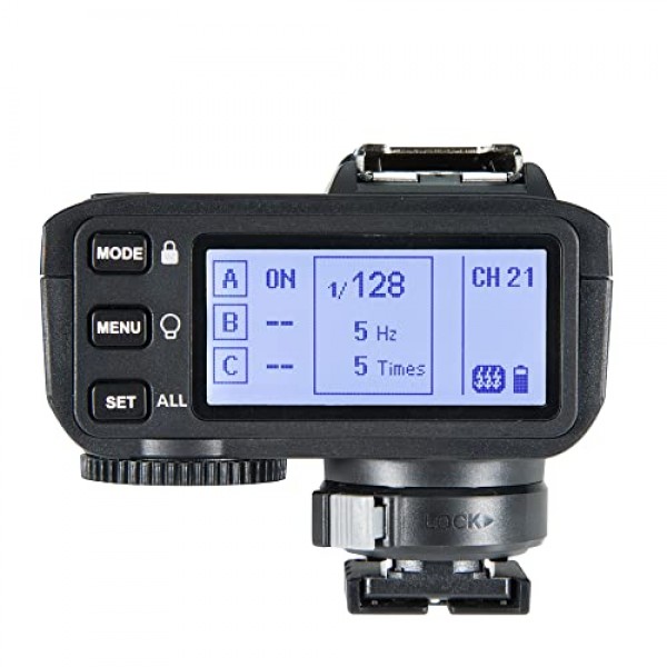 Godox X2T-S TTL HSS 1/8000s 그룹 기능 LED 제어판 펌웨어 업데이트가 포함된 Sony용 2.4G 무선 플래시 트리거 송신기