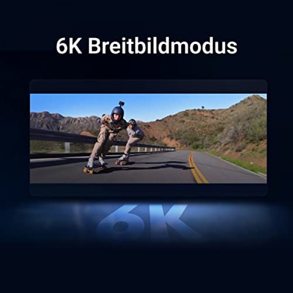 Insta360 ONE RS Twin Edition - 방수 4K60fps 액션캠 및 5.7K 360° 카메라, 교환 가능한 렌즈, 안정화, 48MP 사진, 액티브 HDR, AI 편집