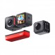 Insta360 ONE RS Twin Edition - 방수 4K60fps 액션캠 및 5.7K 360° 카메라, 교환 가능한 렌즈, 안정화, 48MP 사진, 액티브 HDR, AI 편집