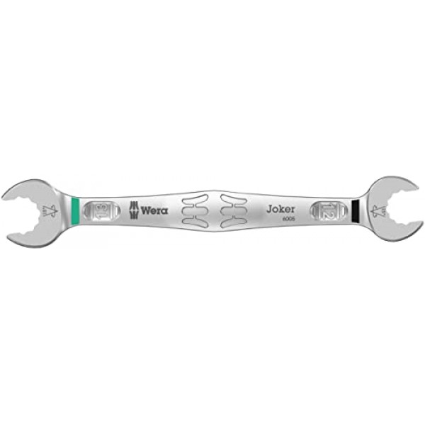 Wera - 05020313001 - 이중 스패너, 6005 조커 이중 개방형 렌치, 12 x 13 x 166mm