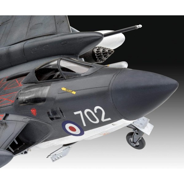 Revell 63866 Model Set Sea Vixen FAW 2 고급 사용자를 위한 충실한 모델 키트, 기본 액세서리 포함, 도색되지 않음