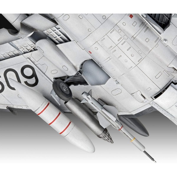 Revell 63866 Model Set Sea Vixen FAW 2 고급 사용자를 위한 충실한 모델 키트, 기본 액세서리 포함, 도색되지 않음
