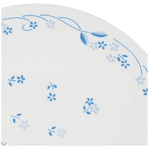 Corelle Provincial 파란색 유리 소형 접시 팩 6개, 17CM, 멀티컬러
