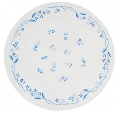 Corelle Provincial 파란색 유리 소형 접시 팩 6개, 17CM, 멀티컬러