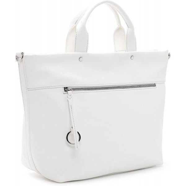SURI FREY Shopper SFY Debby 13605 여성 핸드백 유니 원 사이즈 화이트 300