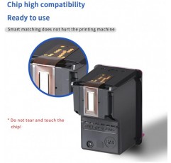 Hp 302XL 302 Envy 4520 4516용 재생 잉크 카트리지