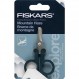 FISKARS 접이식 여행용 가위 - TSA 규격 및 휴대용 - 스테인레스 스틸 블레이드 및 파란색 손잡이