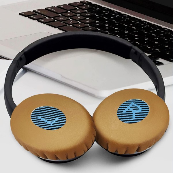 Bose SoundLink On-Ear(OE), On-Ear 2(OE2), OE2i 및 SoundTrue On-Ear(OE) 헤드폰과 호환되는 이어 패드 교체용 폼 이어 패드(갈색)