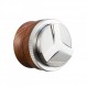 53mm 커피 분배기, 에스프레소 분배 도구, 54mm Breville Barista Portafilter에 맞는 호두 나무 손잡이가있는 조절 가능한 깊이 에스프레소 탬퍼 레벨러
