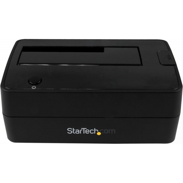 StarTech.com 단일 베이 USB 3.1 - SATA 하드 드라이브 도킹 스테이션, USB 3.1(10Gbps) 하드 드라이브 도킹, 외부 2.5/3.5