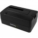StarTech.com 단일 베이 USB 3.1 - SATA 하드 드라이브 도킹 스테이션, USB 3.1(10Gbps) 하드 드라이브 도킹, 외부 2.5/3.5" SATA III HDD/SSD 도킹 스테이션, 탑 로딩 하드 드라이브 베이(S