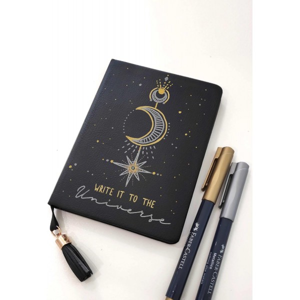 Faber-Castell 160713 Metallics Marker with fiber tip, 1.5mm 선 폭, 다양한 표면에 적합, 금속성 효과, 12개 세트, 다색 12개(1팩) 금속성
