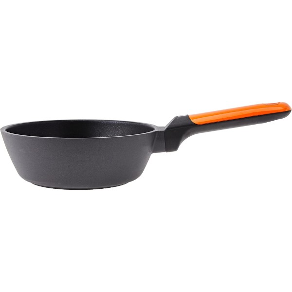 BRA Efficient Orange 프라이팬 Honda 20 cm, 플래티넘 플러스 논스틱 코팅 처리된 주조 알루미늄, 원형, 인덕션을 포함한 모든 열원에 적합, PFOA 프리 20 cm Honda 프라이팬
