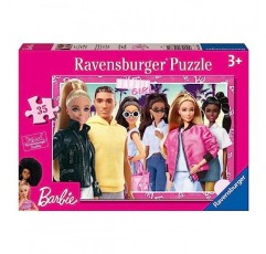 Ravensburger Barbie 35피스 직소 퍼즐 3세 이상 어린이용