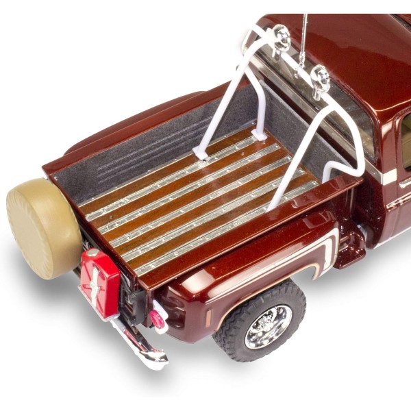 Revell 85-4486 76 Chevy Sports Stepside Pickup, 고급 사용자를 위한 오리지널 모델 키트에 충실한 자동차 모델, 1:24/20.5cm
