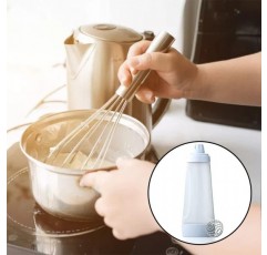 XGzhsa 핸드 타자 디스펜서, 1000ML 타자 믹서 병, 컵케익 팬케이크 크레이프 타자, 실용적인 가정용 주방 도구