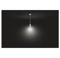 Philips Hue White Ambiance Devote 천장 조명 확장 흰색 570lm, 밝기 조절 가능, 모든 흰색 음영, 앱을 통해 제어 가능, Amazon Alexa(Echo, Echo Dot)와 호환 가능