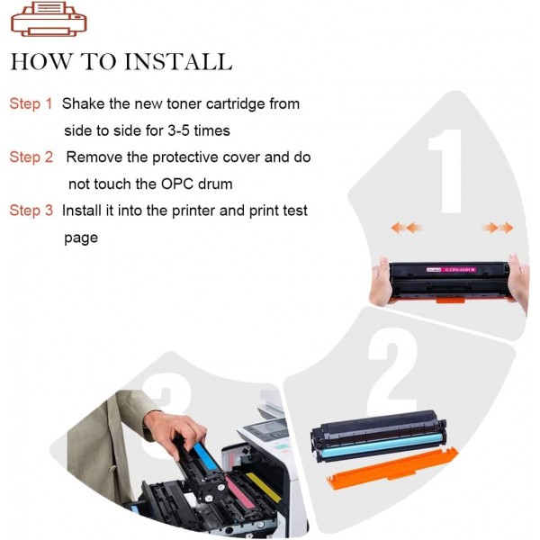 Xerox VersaLink C500 C500DN C500N C505 C505S C505X Printer5000 페이지용 호환 토너 카트리지 C500 C505 106R03862(검정)