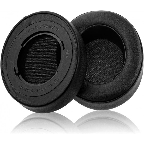Razer Kraken 7.1 V2/Kraken V2/Kraken Pro V2 이어 패드와 호환되는 Chofit, 교체용 쿠션 검정색 타원형 커버 이어 패드 컵 케이스 액세서리 단백질 메모리 폼 헤드폰 이어 패드(검