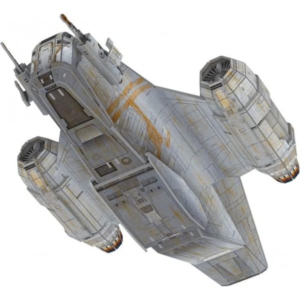 Revell The Mandalorian 카드보드 모델 키트 I 남녀노소를 위한 RAZOR CREST I의 상세한 모델 키트 I 스타워즈 팬을 위한 140개의 부품 I I 모든 경우에 이상적인 선물 아이디어