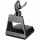 Plantronics - Voyager 5200 Office(Poly) 무선 Bluetooth 헤드셋 능동형 소음 차단 WindSmart 기술 SoundGuard Mobile/Phone/PC/Mac Teams(인증) Zoom 등에서 작동 USB-A Bluetooth RJ9 PC, 모바일, 데스크