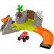 FISHER-PRICE Nickelodeon Blaze Slam & Soar Blaze - 시작 옵션 3개와 파괴 대상 3개가 있는 액션으로 가득 찬 레이스 트랙, 3세 이상의 어린이용, HRB31