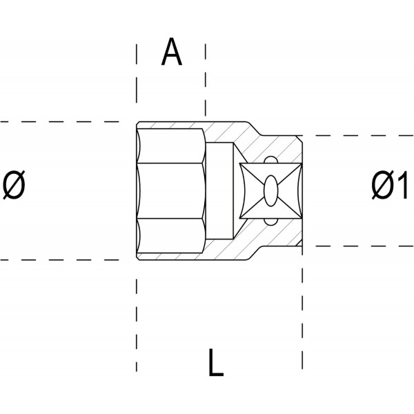 Beta 928A 46 - 육각 소켓 렌치