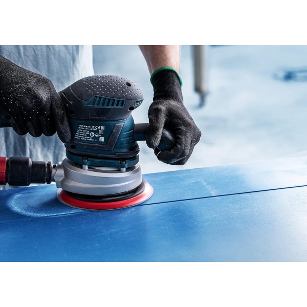 Bosch Professional 50x Expert C470 샌드페이퍼(경재용, 목재용 페인트, Ø 125mm, Grit 240, 액세서리 Random Orbital Sander) Ø 125mm 8개 구멍 - 입자 240 50개 8개 구멍