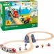 BRIO World Railway Starter Train Set A for Kids Age 3세 이상 - 모든 BRIO 철도 세트 및 액세서리와 호환 가능 Railway Starter Set A