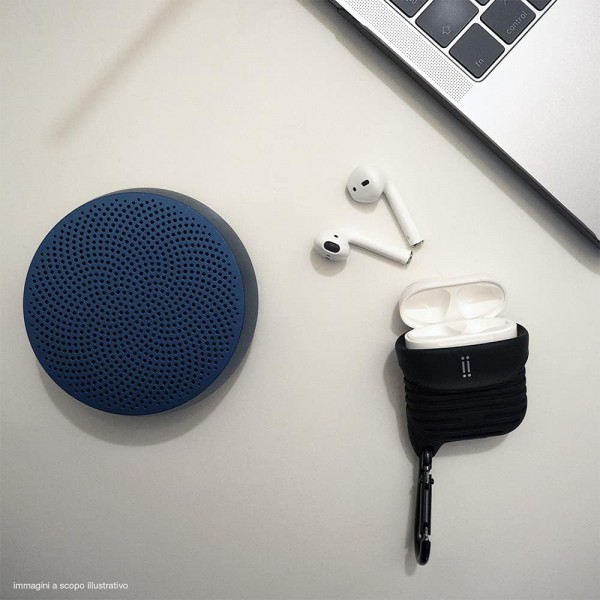 aiino - AirPods 1 & 2용 DropCase 실리콘 케이스 Apple Airpods 케이스용 스크래치 방지 충격 방지 커버 방수 - 흰색