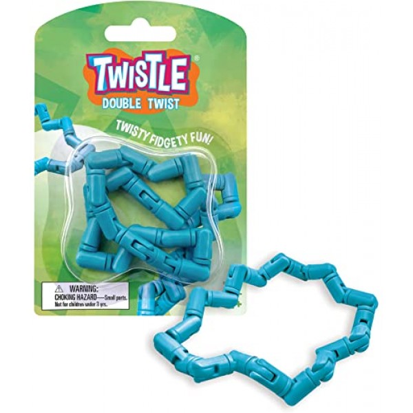 Twistle Double Twist Fidget 감각 장난감 - 청록색