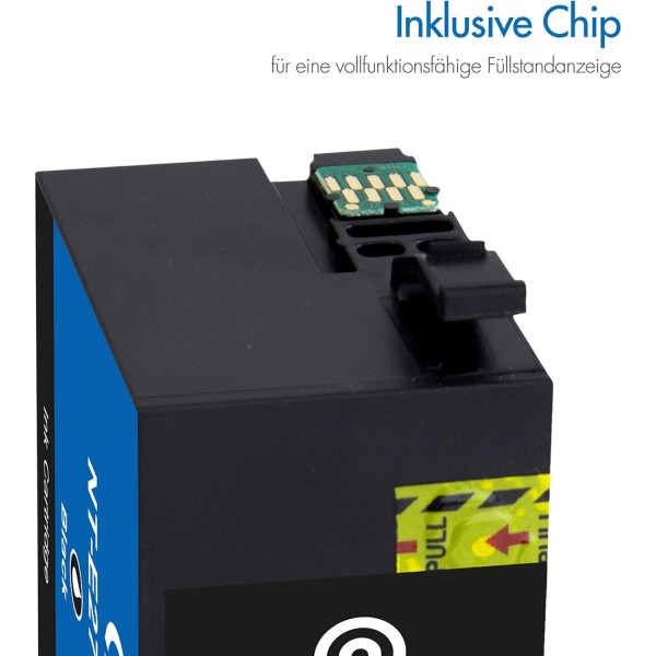 NINETEC 4종 세트는 Epson 405XL과 호환 가능 | WF-3800 WF-3820DWF WF-3825DWF WF-3830DWTF WF-4800 WF-4820DWF WF-4825DWF WF-4830DTWf WF-7800 WF-7835DTWf WF-78TW484 -7310DTW WF-7830DTWf (06) 4개 세트(1BK + 1C + 1M