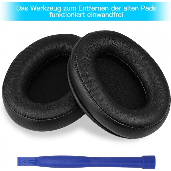 ALDOKE Hyperx Cloud Alpha Earpads Earmuffs Earpads Kingston Hyperx Cloud Alpha 헤드셋과 호환 단백질 가죽 메모리 폼 커버 Earcups Black