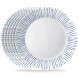 Corelle 6피스 10.25인치 Vitrelle 유리 디너 접시, 경량, 칩/스크래치 방지 - 식물 줄무늬