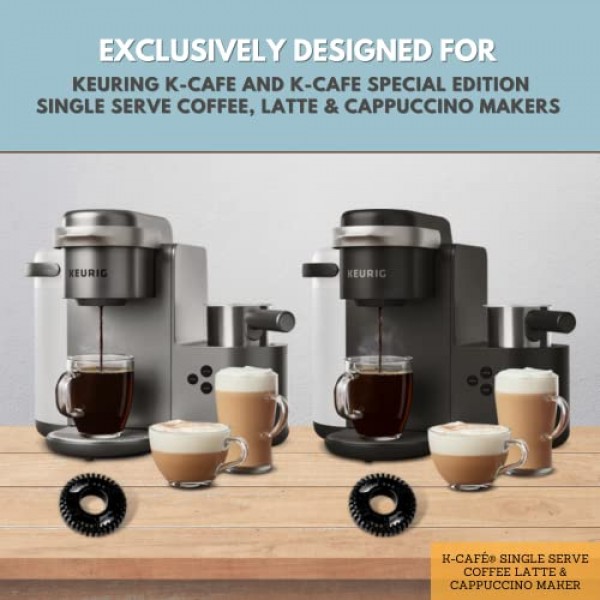 Keurig K-Café 및 K-Café 스페셜 에디션 1인용 커피 라떼 & 카푸치노 메이커용 교체 거품기