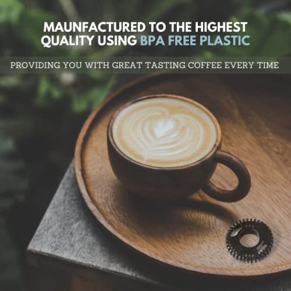 Keurig K-Café 및 K-Café 스페셜 에디션 1인용 커피 라떼 & 카푸치노 메이커용 교체 거품기