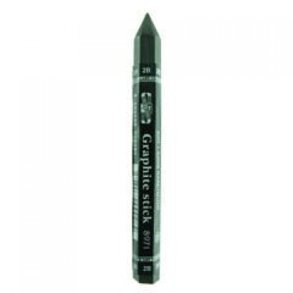 Koh-I-Noor Progresso 점보 무목 흑연 연필 2B, 1개(1팩), 회색