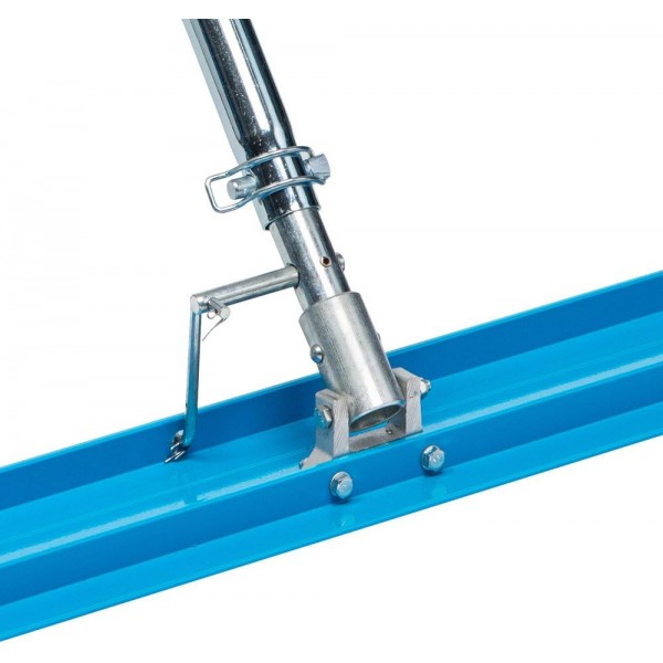 OX Pro Bull Float 1200mm x 150mm 및 텔레스코픽 알루미늄 핸들 1300mm-2400mm