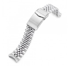 MiLTAT SRPK29 SRPK31 SRPK33 세이코 5 스포츠용 시계 밴드 38mm, 20mm JUB 메탈 팔찌