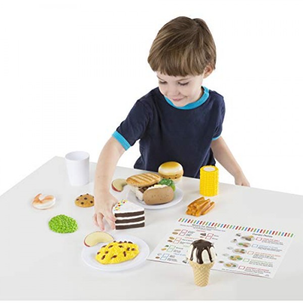 Melissa & Doug Food Fun Combine & Dine Dinners - 블루