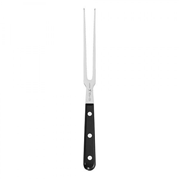 HENCKELS Classic Razor-Sharp 7인치 플랫 타인 카빙 포크, 100년 이상의 숙련된 기술을 바탕으로 독일에서 설계됨