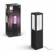Philips Hue White 및 Color Ambiance LED 받침대 조명 확장 Impress & White & Color Ambiance Lily XL 정원 스포트라이트 블랙 950lm 기본 세트, 밝기 조절 가능, 최대 1,600만 가지 색상