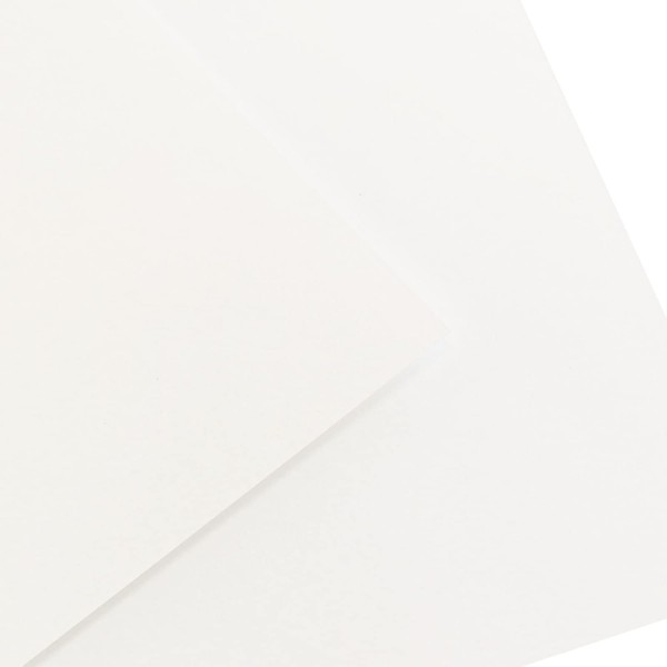 Vaessen Creative 2911-3003 플로렌스 수채화 용지 A4 아이보리 화이트, 200g/m² 매끄러운 용지로 제작, 수채화, 핸드 레터링 및 브러시 레터링용 100매, A4 100매 팩