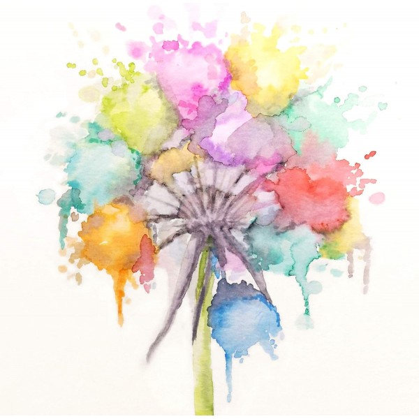 Vaessen Creative 2911-3003 플로렌스 수채화 용지 A4 아이보리 화이트, 200g/m² 매끄러운 용지로 제작, 수채화, 핸드 레터링 및 브러시 레터링용 100매, A4 100매 팩