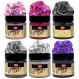Viva Decor Maya 골드 세트(Sweet Dreams, 6x1,52 Fl oz) 메탈릭 아크릴 페인트 세트 - 강렬한 색상 깊이의 메탈릭 페인트 - 모든 표면용 - 풍부한 안료, 무독성 - 독일산