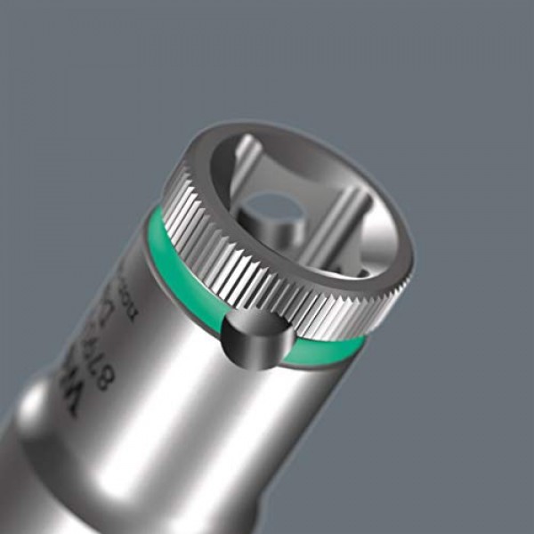 WERA 05004563001 8790 HMC 딥 소켓(1/2인치 드라이브 포함), 24 x 83mm